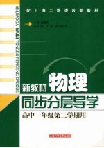 新教材物理 同步·分层·导学 高中一年级 第二学期用