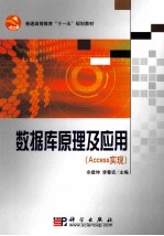 数据库原理及应用 Access实现 数据库原理及应用实践教程 Access 实现