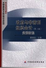 政府与非营利组织会计 实训教程 第2版