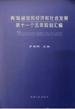 青海省国民经济和社会发展第十一个五年规划汇编