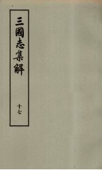 三国志集解  17