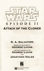 STAR WARS EPISODE II ATTACK OF THE CLONES