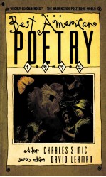 THE BEST AMERICAN POETRY 1992