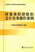 村集体经济组织会计实务操作案例