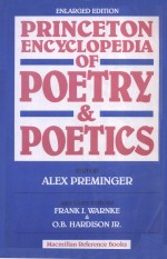 PRINCETON ENCYCLOPEDIA OF POETRY AND POETICS