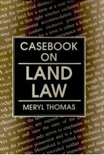 CASEBOOK ON LAND LAW