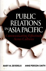 PUBLIC RELATIONS IN ASIA PACIFIC