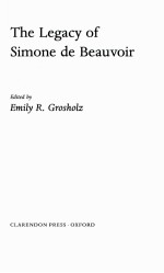 THE LEGACY OF SIMONE DE BEAUVOIR