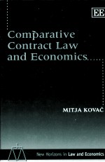 COMPARATIVE CONTRACT LAW AND ECONOMICS