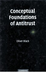 CONCEPTUAL FOUNDATIONS OF ANTITRUST