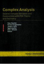 COMPLEX ANALYSIS:SEVERAL COMPLEX VARIABLES AND CONNECTIONS WITH PDE THEORY AND GEOMETRY