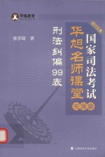 2015年国家司法考试华旭名师课堂 先修篇 刑法纠偏99表