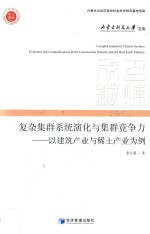 复杂集群系统演化与集群竞争力  以建筑产业与稀土产业为例