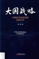 大国战略 中国经济宏观发展战略分析