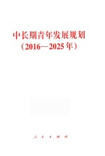 中长期青年发展规划 2016-2025年