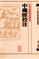 中医古籍整理丛书重刊  中藏经校注