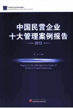 中国民营企业十大管理案例报告 2012