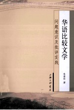 华语比较文学 问题意识及批评实践