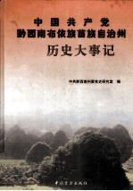 中国共产党黔西南布依族苗族自治州历史大事记 1930年-2000年