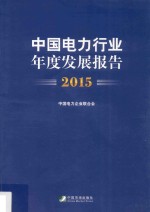 中国电力行业年度发展报告 2015