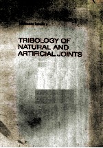 tribology of natural and artificial joints