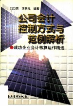 公司会计控制方式与范例解析 成功企业会计核算运作精选