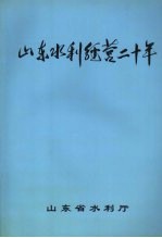 山东水利经营二十年