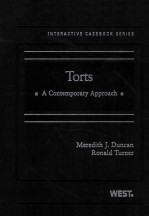 TORTS A CONTEMPORARY APPROACH