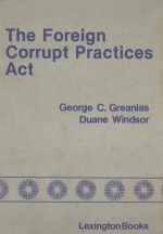 THE FOREIGN CORRUPT PRACTICES ACT