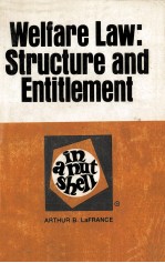 WELFARE LAW: STRUCTURE AND ENTITLEMENT IN A NUTSHELL