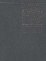 CONTEMPORARY CANADIAN BUSINESS LAW PRINCIPLES AND CASES