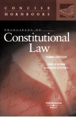 PRINCIPLES OF CONSTITUTIONAL LAW THIRD EDITION