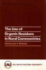 The use of organic residues in rural communities