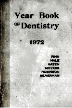 YEAR BOOK OF DENTISTRY 1972