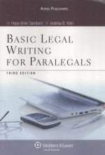 BASIC LEGAL WRITING FOR PARALEGALS THIRD EDITION