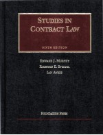 STUDIES IN CONTRACT LAW SIXTH EDITION