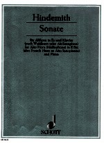 sonate for alto horn in e flat and piano ed4635