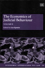 THE ECONOMICS OF JUDICIAL BEHAVIOUR VOLUME II