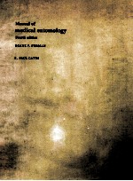 MANUAL OF MEDICAL ENTOMOLOGY FOURTH EDITION