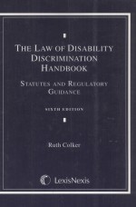 THE LAW OF DISABILITY DISCRIMINATION HANDBOOK SIXTH EDITION