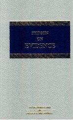 PHIPSON ON EVIDENCE SIXTEENTH EDITION