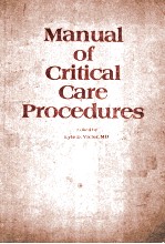 Manual of critical care procedures