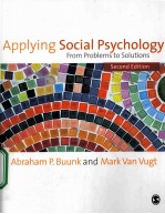 APPLYING SOCIAL PSYCHOLOGY FROM PROBLEMS TO SOLUTIONS SECOND EDITION