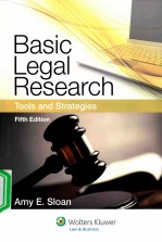 ASPEN COURSEBOOH SERIES BASIC LEGAL RESEARCH TOOLS AND STRATEGIES FIFTH EDITION