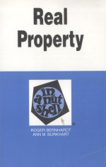 REAL PROPERTY IN A NUTSHELL FOURTH EDITION