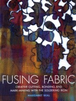 Fusing fabric creating cutting bonding and mark-making with the soldering iron