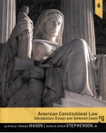 AMERICAN CONSTITUTIONAL LAW INTRODUCTORY ESSAYS AND SELECTED CASES SIXTEENTH EDITION