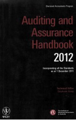 CHARTERED ACCOUNTANTS PROGRAM AUDITING AND ASSURANCE HANDBOOK 2012 INCORPORATING ALL THE STANDARDS