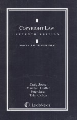 COPYRIGHT LAW 2009 CUMULATIVE SUPPLEMENT SEVENTH EDITION