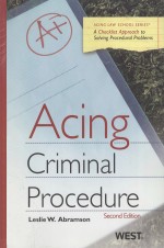 ACING  CRIMINAL PROCEDURE  SECOND EDITION